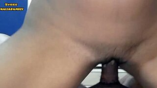 Homemade ebony chubby amateur squeezes 10 inch cock in tight young pussy ride