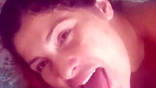 showed my wet pussy to a guy at market then he fucked me hard at home