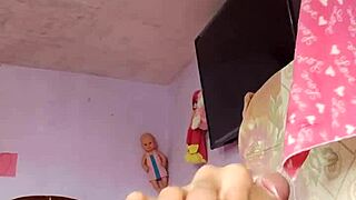 Hey Mommy Watch Me Cum In Stepmom-in-Law's Panties Room