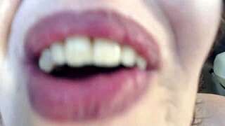 Seductive Redhead Dawnskye1962 Kisses In Skimpy Underwear And Black Dress