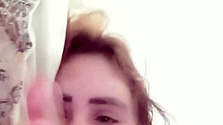bom dia from bedroom with huge gaping latina anal slut orgasm