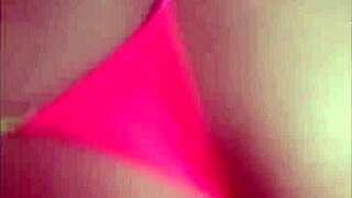 showed my wet pussy to a guy at market then he fucked me hard at home