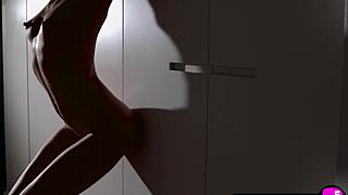 romanian teen strips teasing juicy bubble butt for playboy camera gaze