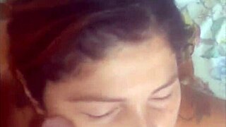 showed my wet pussy to a guy at market then he fucked me hard at home