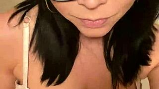 Hotel Room Selfies Capture Milf's Big Tits and Bathroom Tease