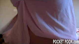 girl next door grinds her juicy ass on your throbbing cock in fishnets