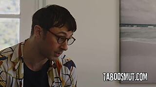 Pervy therapist tricks laney grey couple into bent over threesome doggystyle hospital fuck