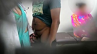 patient fucks sexy nurse doctor threesome while wife watches hospital flashing