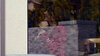 Big Tits Italian Milf Strap-On Fucks Petite Lesbian Cougar Cheating Hubby