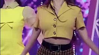 Jihyo twice dances sexy boobs tits bouncing compilation