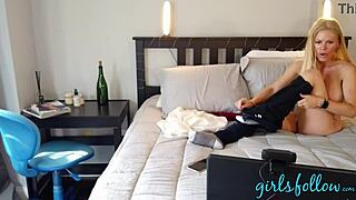 Casca Akashova Busty Milf Fingers Pussy Solo Exhibition
