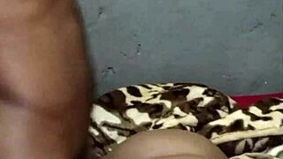 black teen 18+ screams as tight pussy gets monster stretched wide!