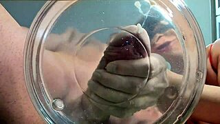 Gilf Cougar Gets Creampie Cumshot in Water Slowmo with Muscular Friend