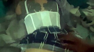 Latina teen skips class for BBC doggystyle