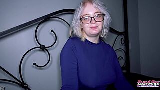 Busty Blonde Annie Archer Hotel Anal Pound