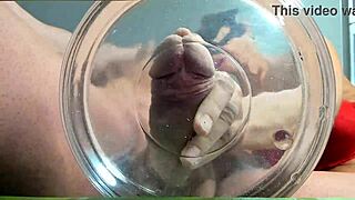 Gilf Cougar Gets Creampie Cumshot in Water Slowmo with Muscular Friend