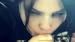 check out this curvy homemade pov tits out blowjob with cumshot