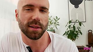 tattooed muscular danny steele fingers your shaved pussy then fucks hard pov boyfriend roleplay