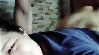 i was recording when stepbro arrived and filled my pussy up