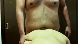 bbw amateur milf wife missionary fucks boss' juicy cock while husband away natural big tits