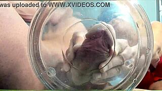 Gilf Cougar Gets Creampie Cumshot in Water Slowmo with Muscular Friend