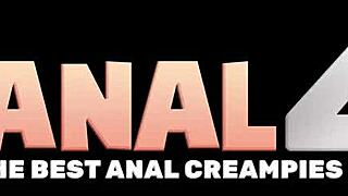 thick black dick stretches gia's tight oiled asshole wide