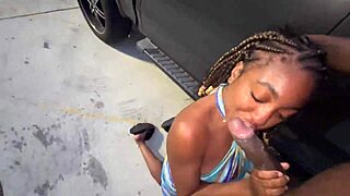 i'm the trucker an this married slut sucks my huge cock in the lot like a real lot lizard