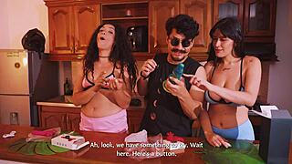 increible how we both CUM so hard at this party with VIBRATORS and anal toys