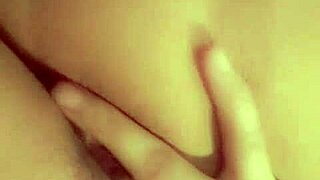 redhead latina slut fingers her shaved pussy hard... hairless whore masturbates to juicy orgasm!