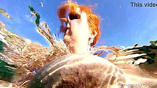 Chubby BBW Big Ass and Hairy Bush Nude on Beach