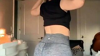 instagram fitness babes shake big asses in tight latex leggings