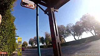 Chubby BBW Big Ass and Hairy Bush Nude on Beach