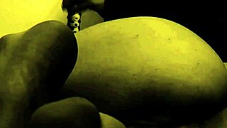 hairy wet pussy stretched wide by massive dildo in solo erotic toy nightmare