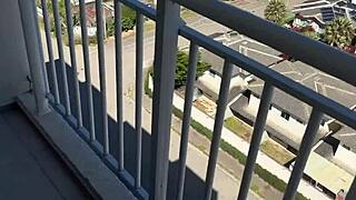 Damn chubby neighbor's white cock wrecked my holes huge!