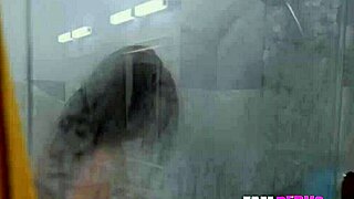 Stepsister hushes stepbro rides cowgirl pov shower calm