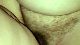 pregnant milf rubs thick creampie deep into cervix for baby