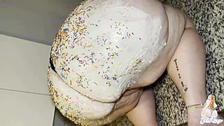 why skip tasting julie ginger's huge chubby ass icecream?