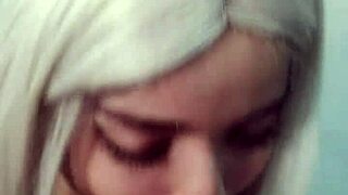 Wellington Loses Control in Witch's Intense Blowjob Cums Mouth