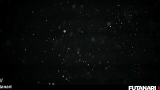 asian futa sprouts magic cock from evil spirit ready to bareback blonde shemale hard?