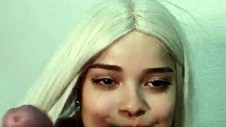 Wellington Loses Control in Witch's Intense Blowjob Cums Mouth