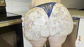 why skip tasting julie ginger's huge chubby ass icecream?