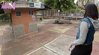 ever wonder what happens when a big ass colombian slut bends over at the metro for public pounding?