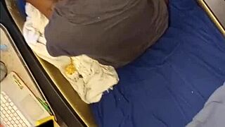 i fill this ebony black mama's pussy with creampie for breeding fun again