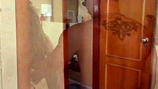 Two lingerie latinas with big tits and tattoos suck my monster cock after swing party calls me to room