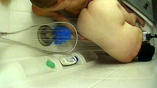 bbw wife shower sex bend over cumshot?