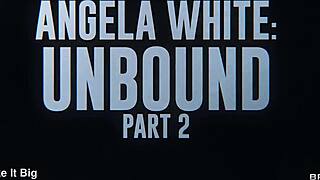 Angela White Chokes on Deepthroat Face Fuck in Hotel 3some Spanking Heels