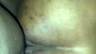 Too Sweet Ebony BBW Step Mom With Big Ass And Pussy Takes Muscular Lover's Creampie Pounding Hard