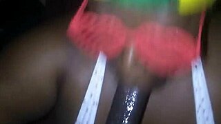 bbw slurps monster cock for sloppy cum facial blast