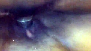 Big Booty Ebony Squirts Hard from Monster Black Cock Ass Pounding