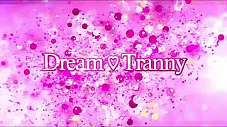 hot blonde tranny bianca meirelles rides machine for deep anal pleasure